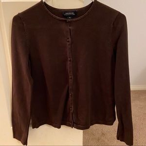 ❤️ cutest y2k vintage brown cardigan SOLD